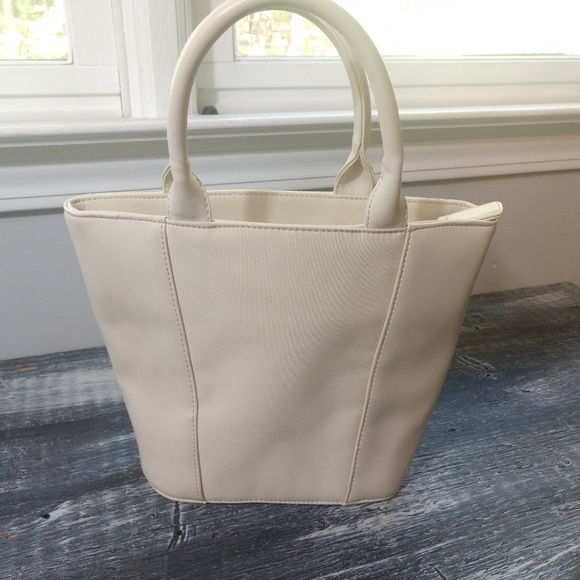 Handbags - Mixed Material Mini Bucket Style Bag